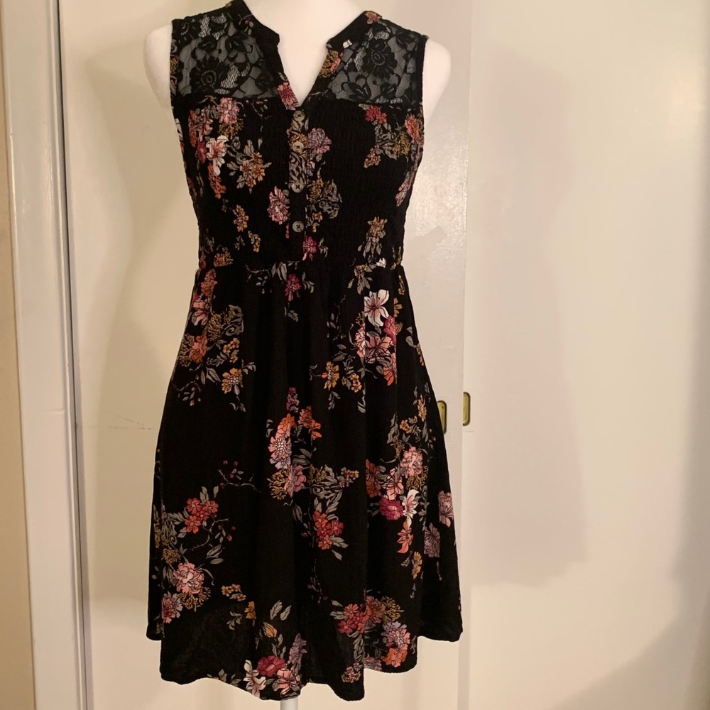 Floral Wallflower Mini Dress